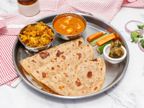 Ghar ka Khana Veg Homely Meals Subscription at Eat.fit