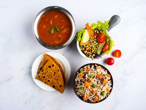 Weight Loss Thali Veg Homely Meals Subscription at Eat.fit